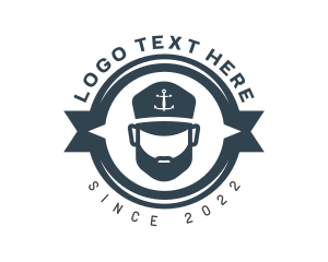 Marine Fisherman Hook logo