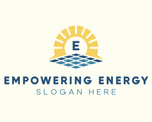 Sunshine Solar Energy logo design