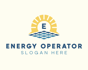 Sunshine Solar Energy logo design