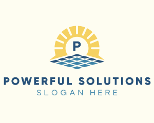 Sunshine Solar Energy logo design