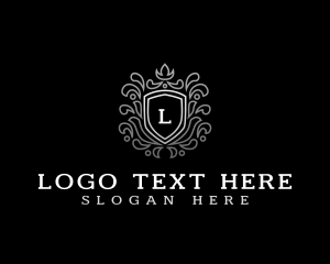 Luxury Shield Crest logo