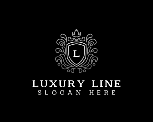 Luxury Shield Crest logo design