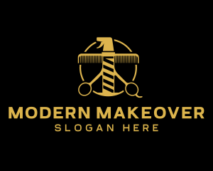 Hairstyle Barber Salon logo