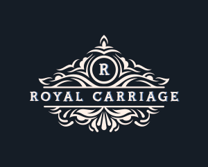 Royal Diner Wreath logo design