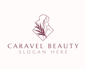 Natural Woman Beauty logo design