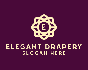 Elegant Flower Lettermark logo design