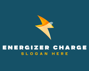 Lightning Bolt Power logo design