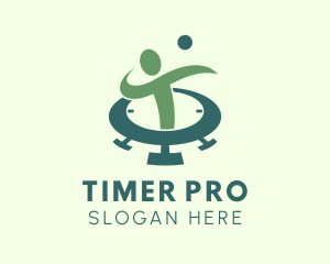 Human Time Stopwatch logo