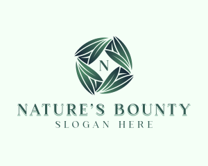 Nature Leaf Gardening logo design