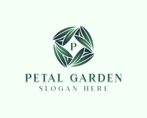 Nature Leaf Gardening logo design