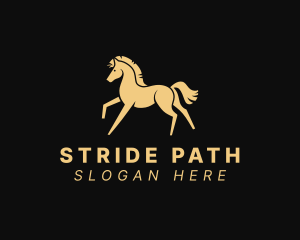 Walking Equine Horse logo