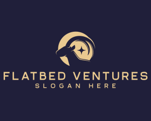 Mountain Goat Ibex logo design