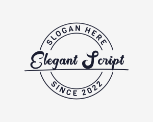 Script Apparel Workshop logo design