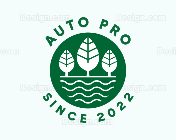 Organic Sustainability Farming Logo