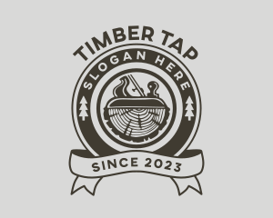 Lumberjack Hand Planer logo design