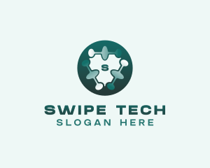 Cybersecurity Technology Company logo design