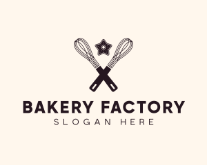 Cookie Star Bakery logo design