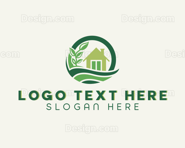 Gardening Plant House Logo