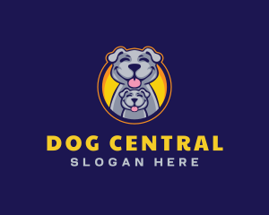 Dog Puppy Pet Shelter logo design