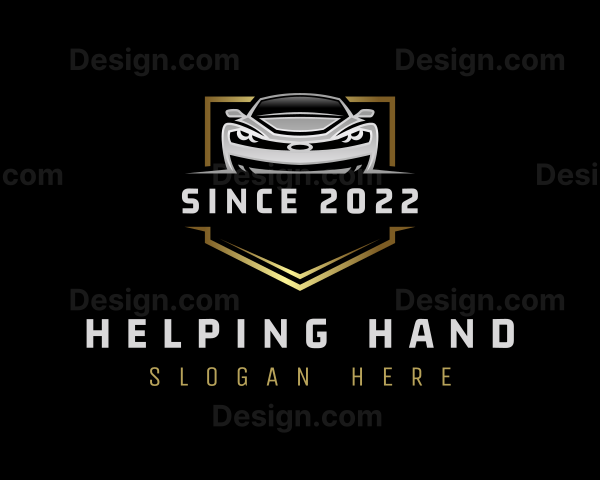 Luxury Sportscar Emblem Logo