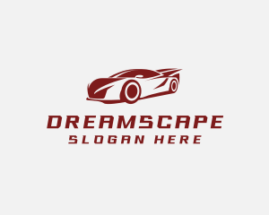 Racing Car Automotive Logo