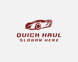 Racing Car Automotive Logo