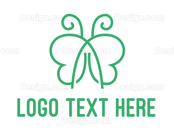 Green Butterfly Spa Logo