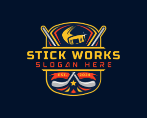 Hockey Sports Team logo design