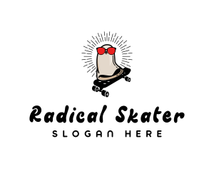 Cool Ghost Skater logo
