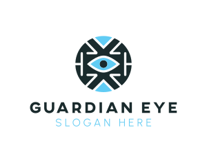 Digital Tech Eye logo design