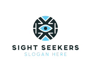 Digital Tech Eye logo design