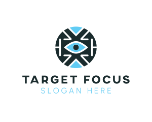 Digital Tech Eye logo design