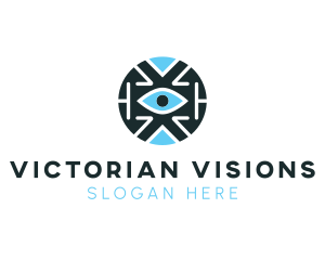 Digital Tech Eye logo design