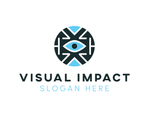 Digital Tech Eye logo design