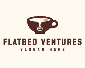 Coffee Bean Cup logo design