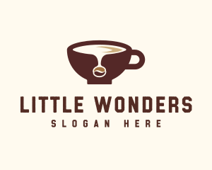 Coffee Bean Cup logo design