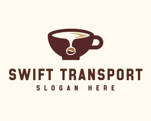 Coffee Bean Cup logo design