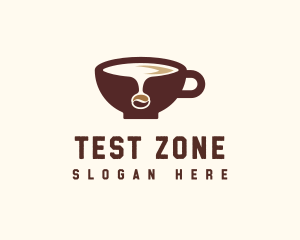 Coffee Bean Cup logo design