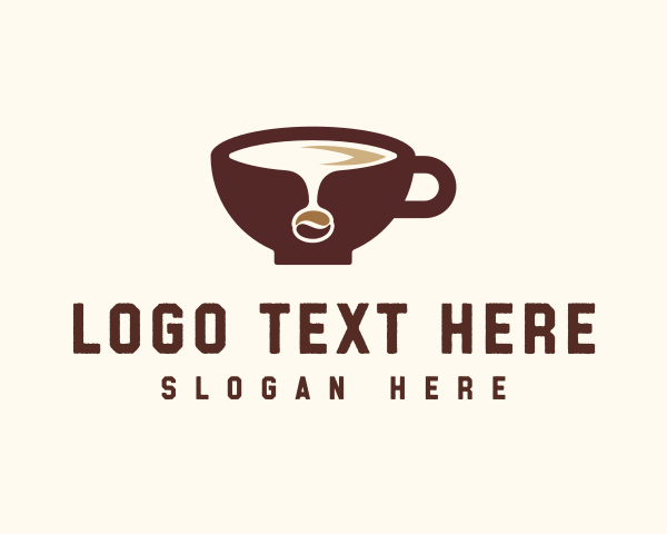 Cappuccino logo example 3