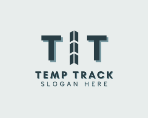 Industrial Tire Track logo design