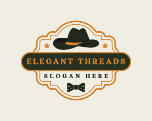 Gentleman Rustic Hat Fashion logo