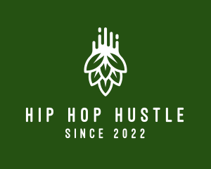 Hops Brewery Distiller  logo design