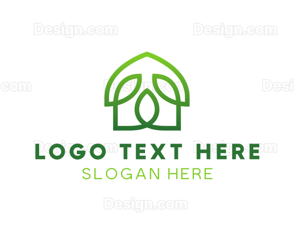 Organic Leaf House Logo