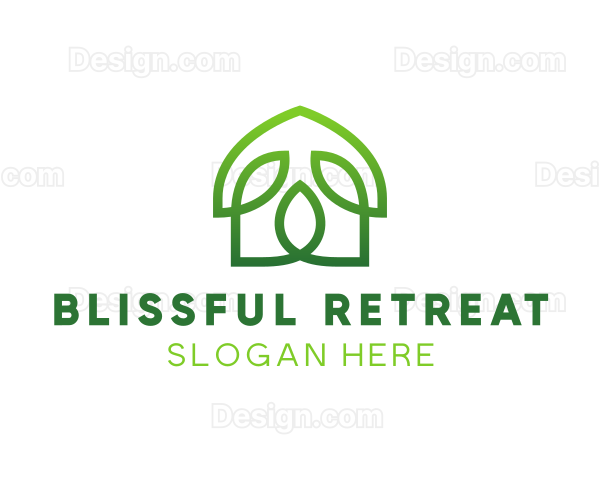 Organic Leaf House Logo