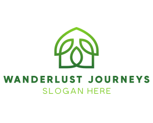 Organic Leaf House  logo