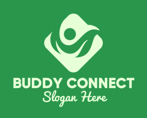Environment Friendly Person logo design