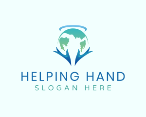 Angel Hands Foundation logo design