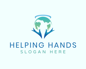 Angel Hands Foundation logo design