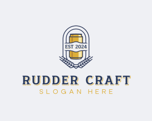 Beer Can Bar logo design