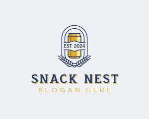 Beer Can Bar logo design